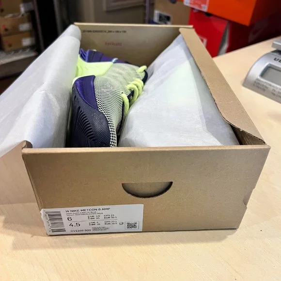 Nike Women's Metcom AMP Training Shoes Size 6 $140 DV1168-500 Deep purple - Picture 10 of 10